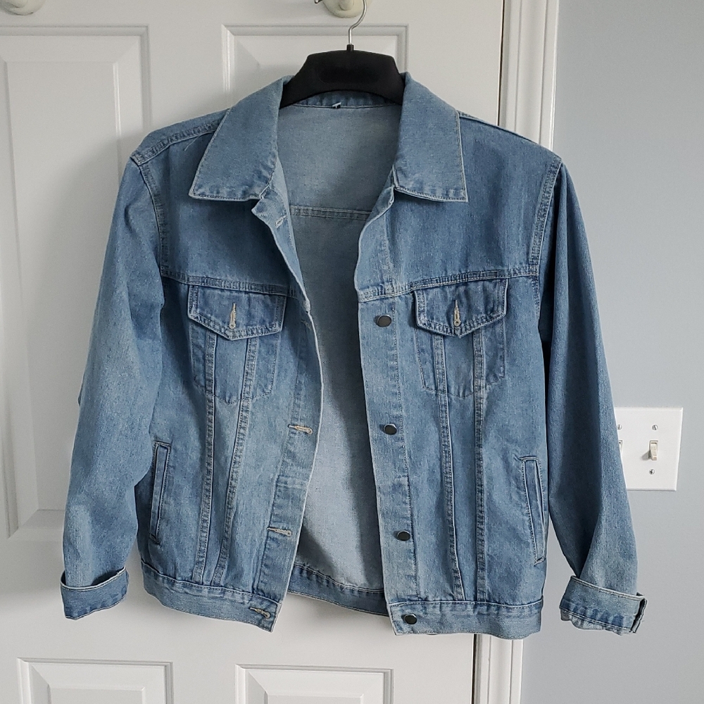 Classic Blue Denim Jean Jacket